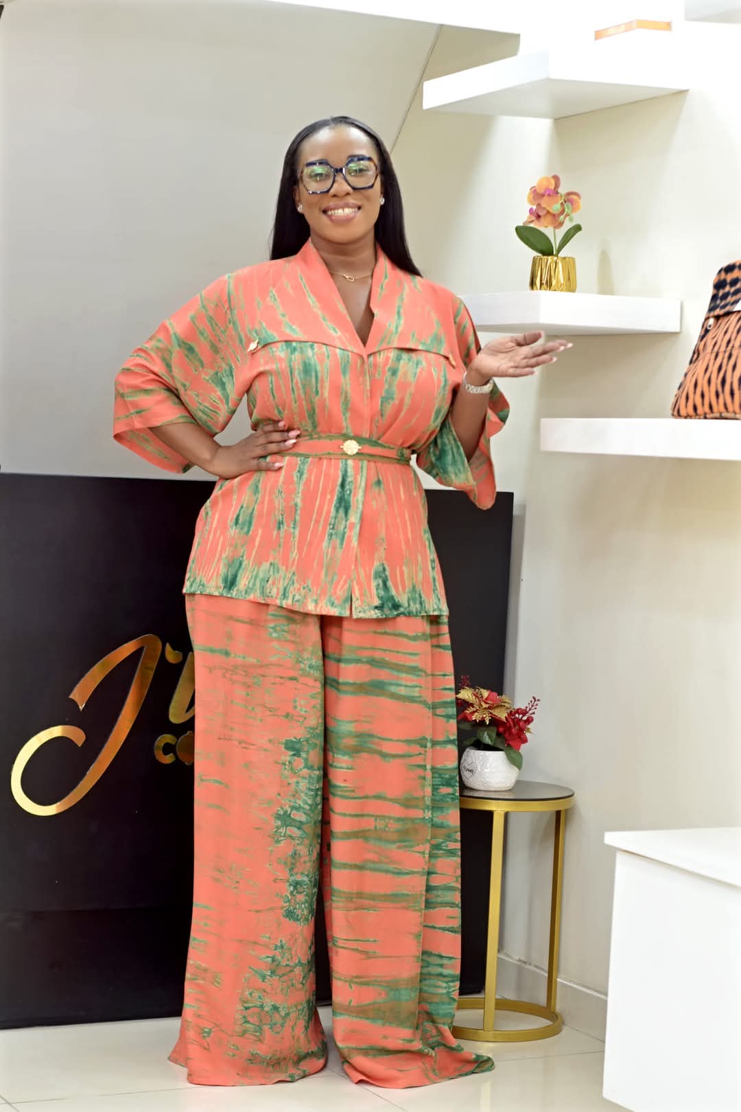 Jupe Évasée Batik