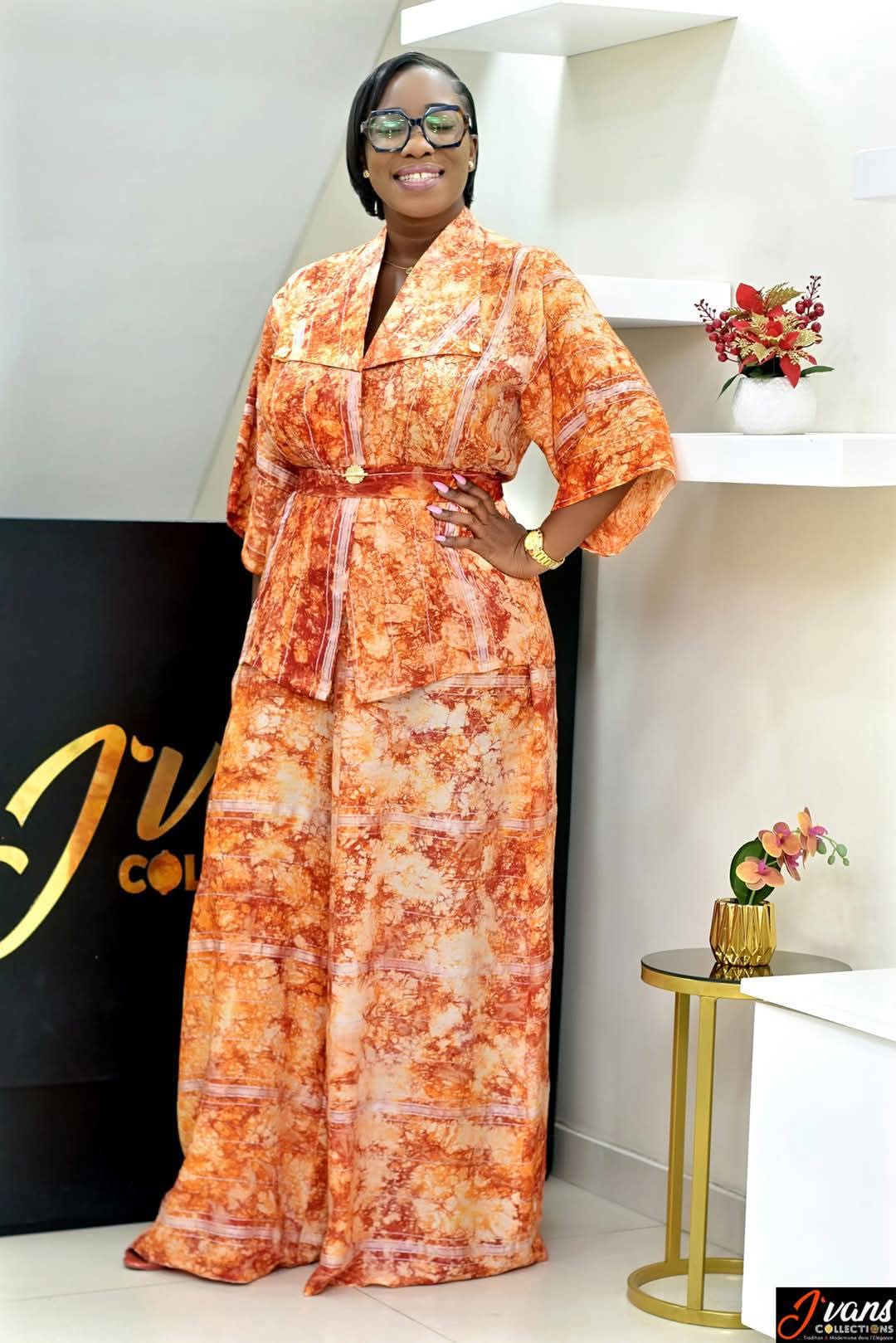Robe Élégance Africaine